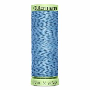 GUTERMANN Fil super résistant/À surpiqûre 30m - bleu copen #227