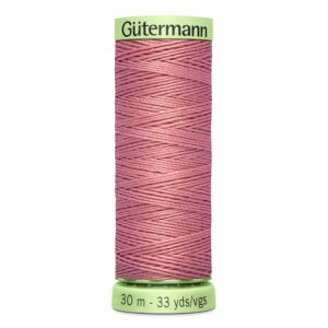 GUTERMANN Fil super résistant/À surpiqûre 30m - Vieux rose #323