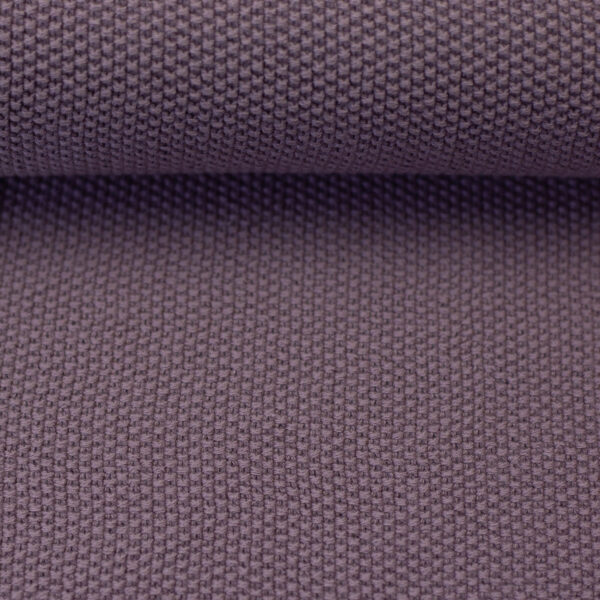 Tissu tricoté 100% coton - Lilas