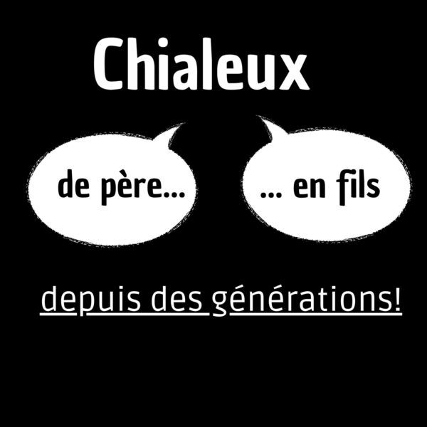 Transfert DTF - Chialeux... 6" X 4,50"
