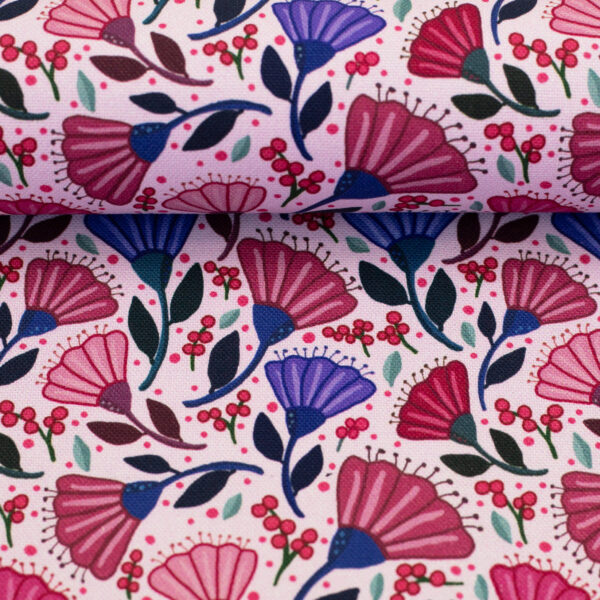 Canevas Éclat du printemps - Rose pâle