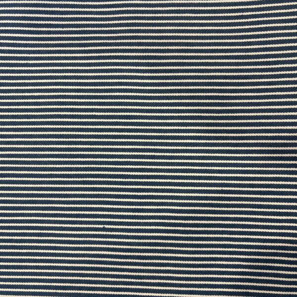 Denim - Jeans ligné  Bleu et blanc