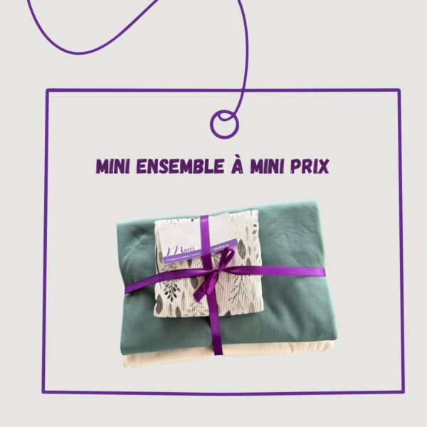 Mini ensemble 38 - Jersey et bord côte