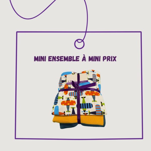 Mini ensemble 48 - Jersey et bord côte