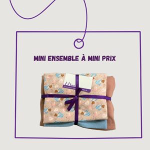 Mini ensemble 52 - Jersey et bord côte