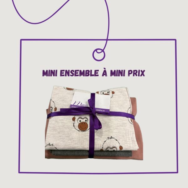 Mini ensemble 54 - Jersey et bord côte