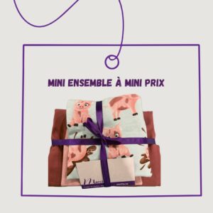 Mini ensemble 58 - Jersey et bord côte