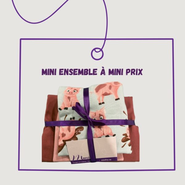 Mini ensemble 58 - Jersey et bord côte