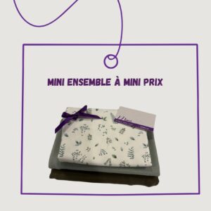 Mini ensemble 63 - French Terry et bord côte
