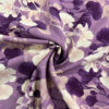 Sergé de viscose  Violet d'Orient – Lilas