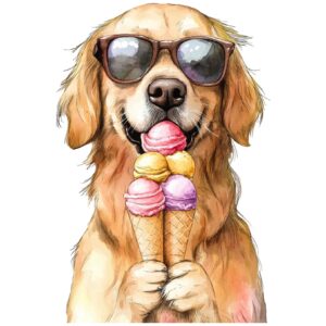Transfert DTF - Golden gelato - 4-1/2" X 7"
