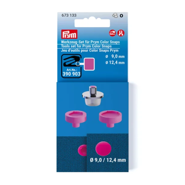 Jeu d’outils pour pressions Color Snaps – Prym