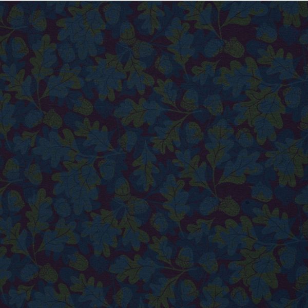 French Terry Sansa – Chêne Prune & Sauge