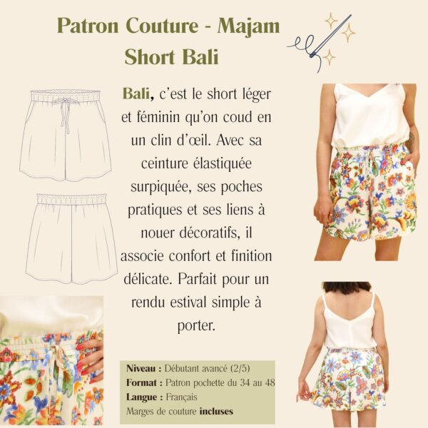 Patron Couture - Majam - Short Bali
