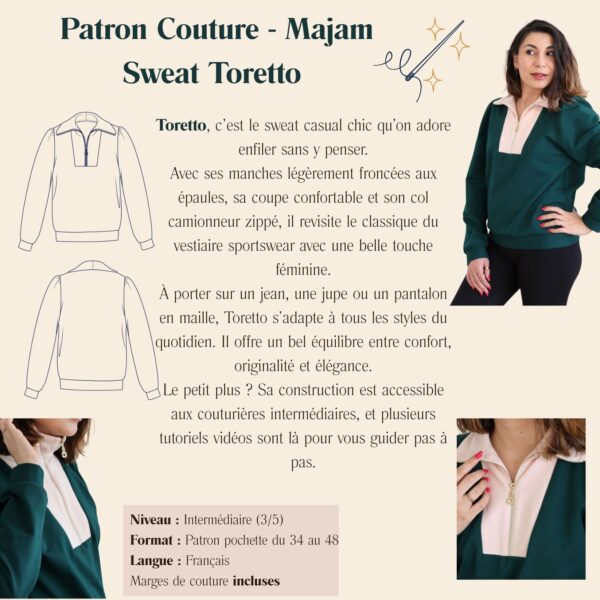 Patron Couture - Majam - Sweat Toretto