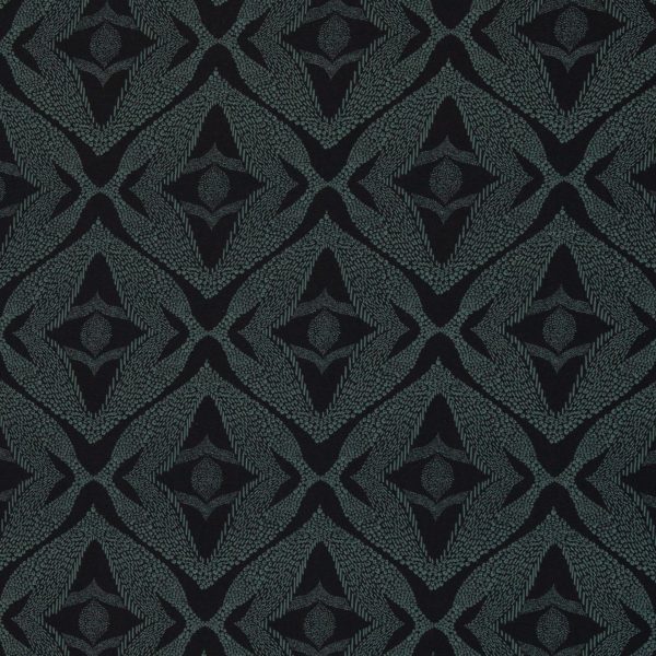 Jersey de coton - Origami Vert Boréal