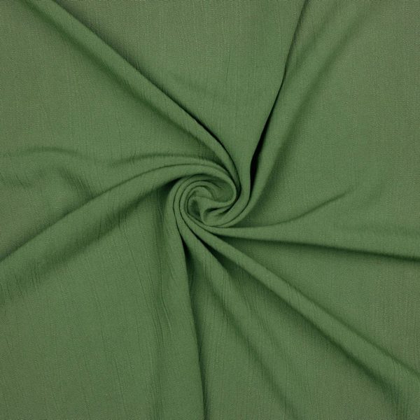 Viscose & Lin Froissé – Vert sauge