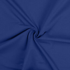 Jersey Coton uni - Bleu cobalt