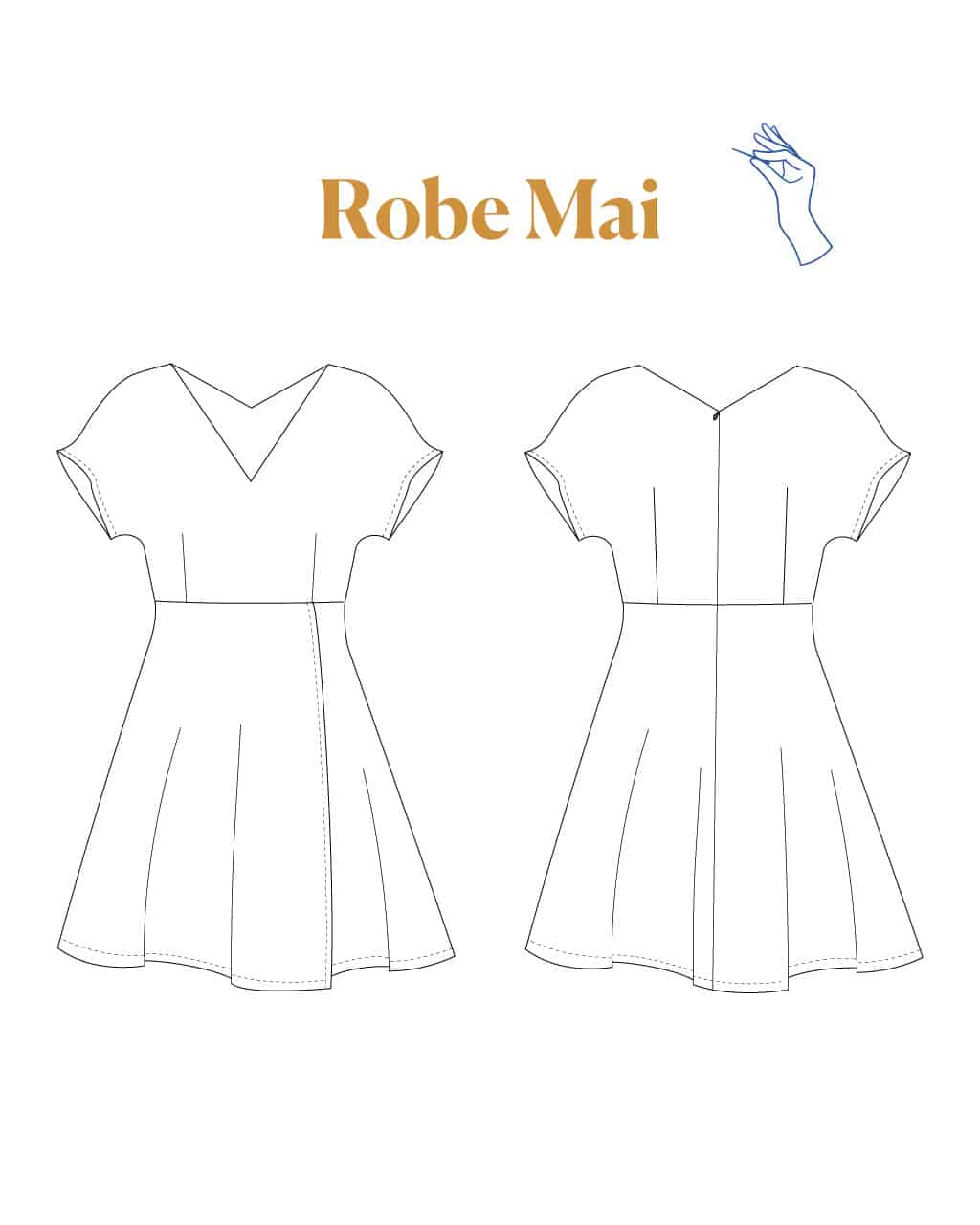 Patron Couture - Majam - Robe Mai – Image 7