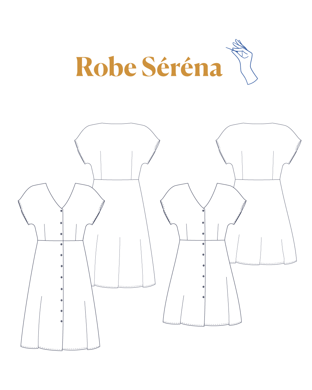 Patron Couture - Majam - Robe Serena – Image 8
