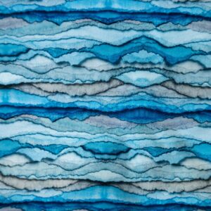 French Terry - Vagues de givre