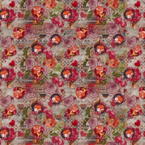 French Terry - Fleurs bohèmes