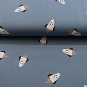 French Terry Petite douceur - Cap sur les étoiles