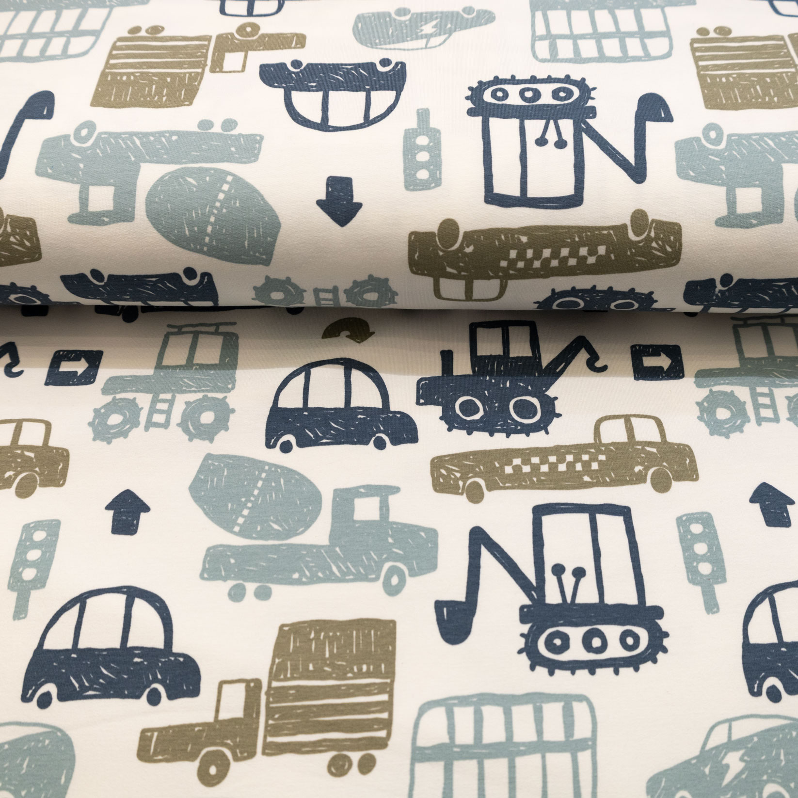 French Terry Petite douceur - Les petits bolides