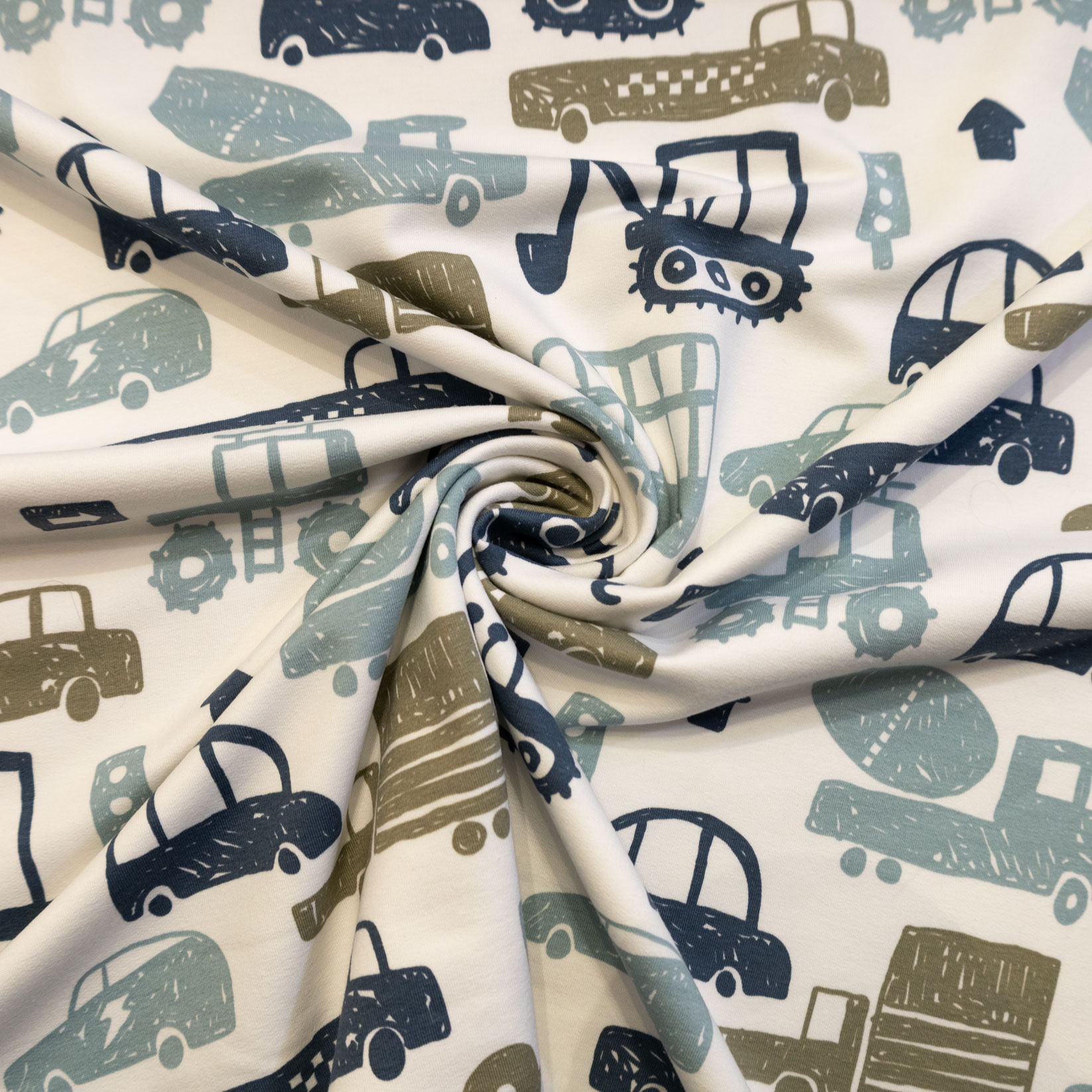 French Terry Petite douceur - Les petits bolides – Image 4