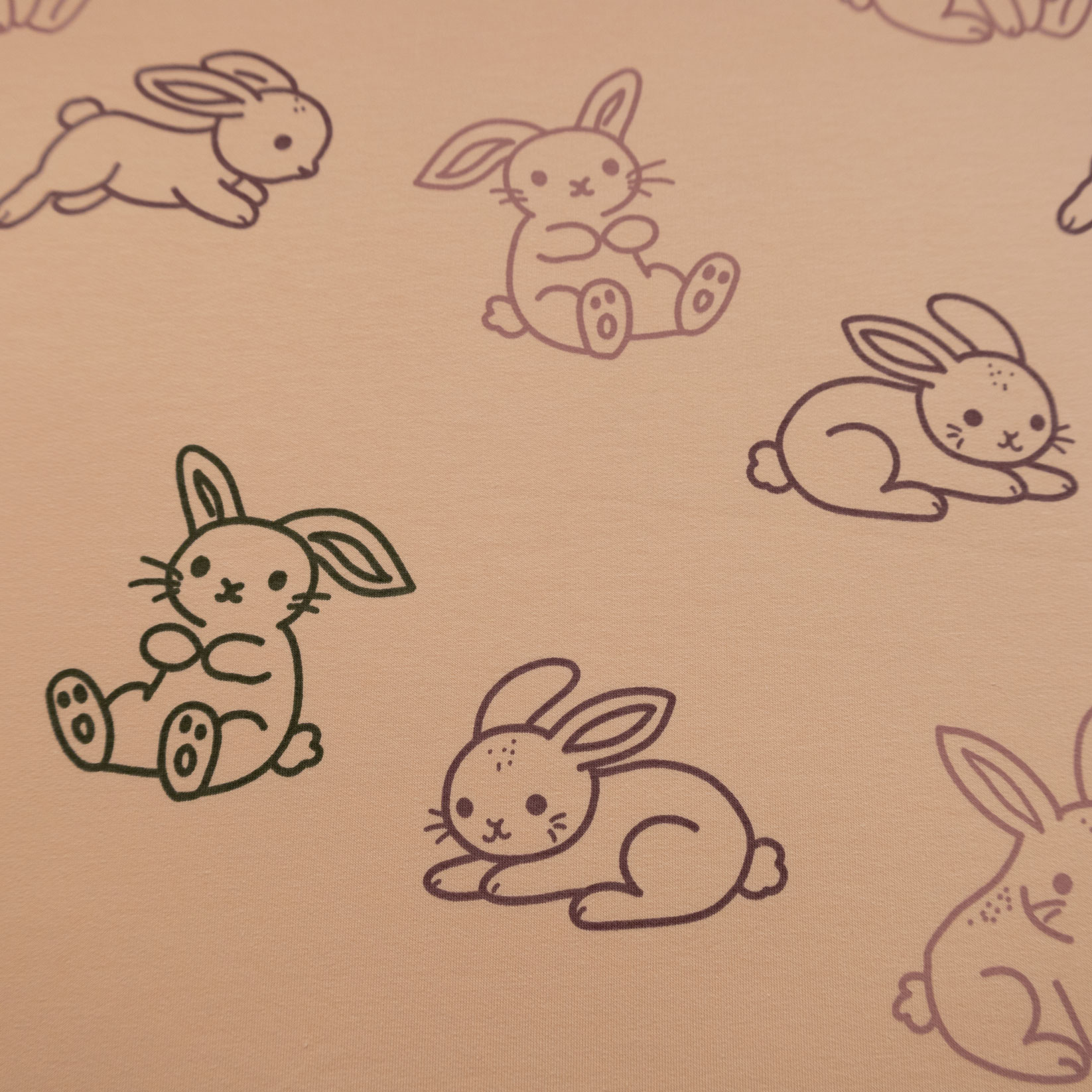 French Terry Petite douceur - Lapin rêveur – Image 2