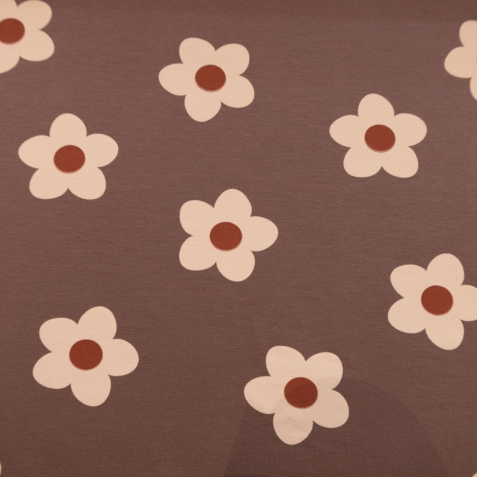 French Terry Petite douceur - Pétales prune – Image 3