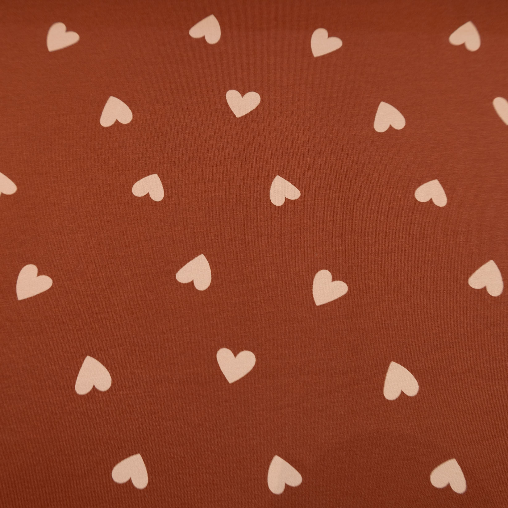 French Terry Petite douceur - Cœurs de cannelle – Image 2