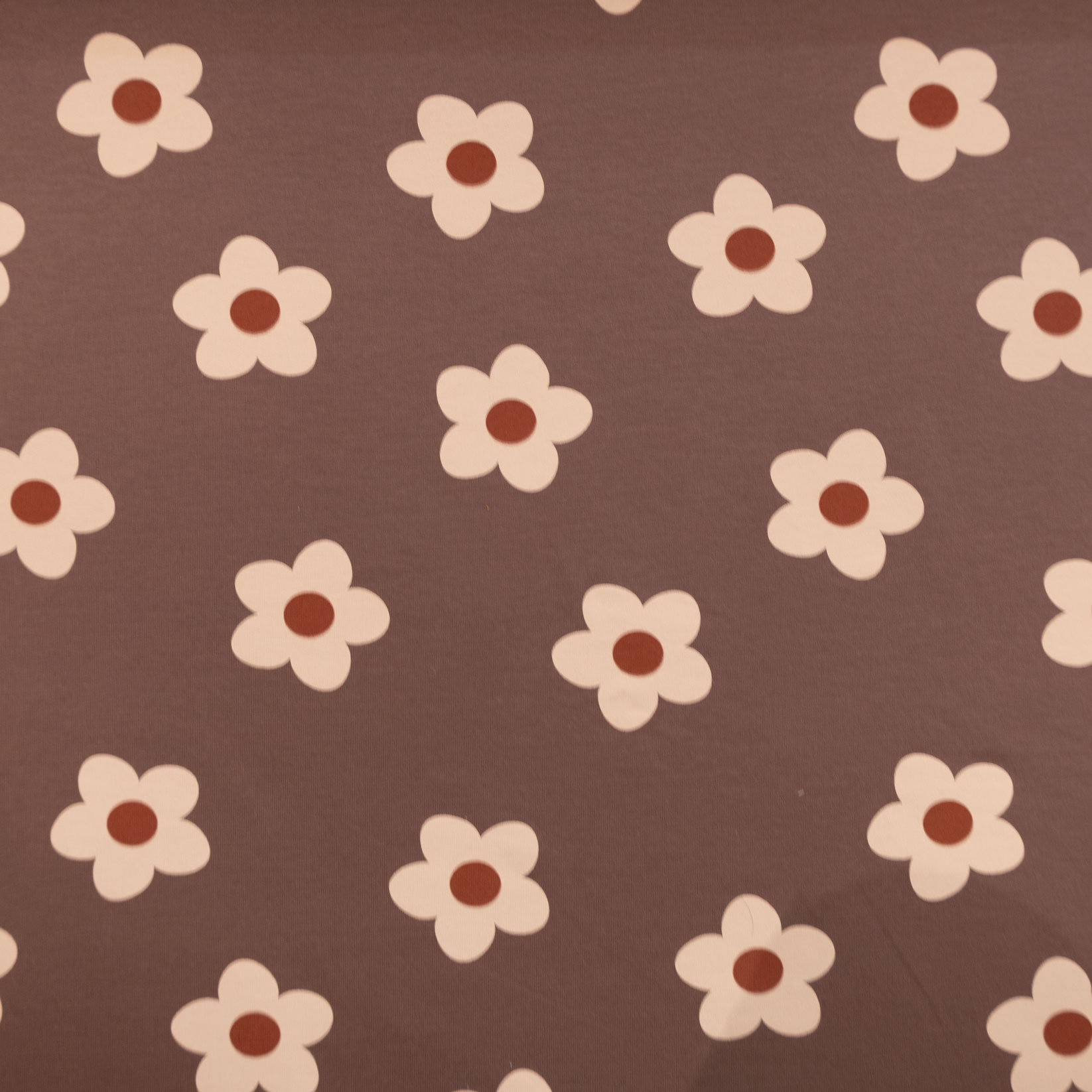 French Terry Petite douceur - Pétales prune – Image 2