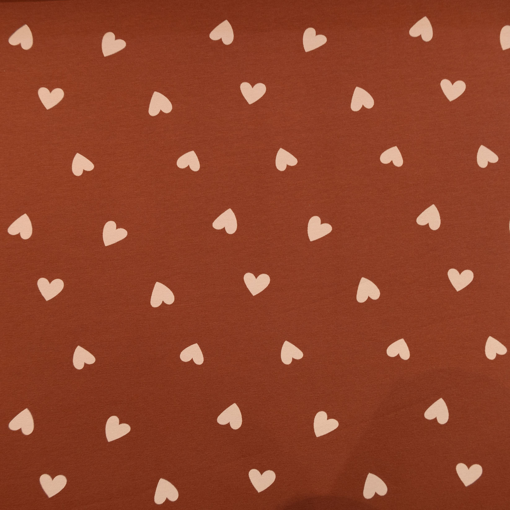 French Terry Petite douceur - Cœurs de cannelle – Image 3