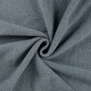 Polaire (fleece) de luxe chinée – Bleu poudre