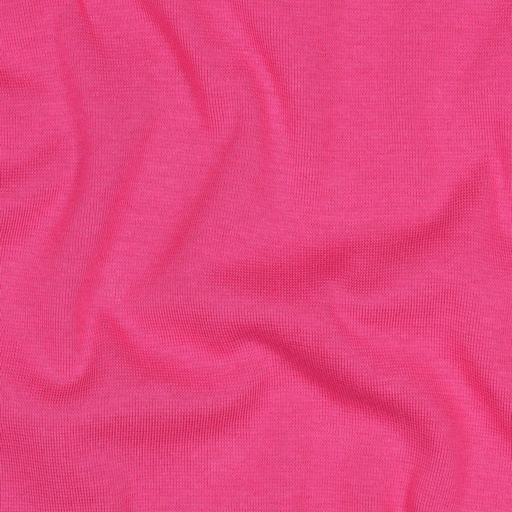 Bord côte (ribbing) tubulaire – Fuchsia éclatant – Image 2