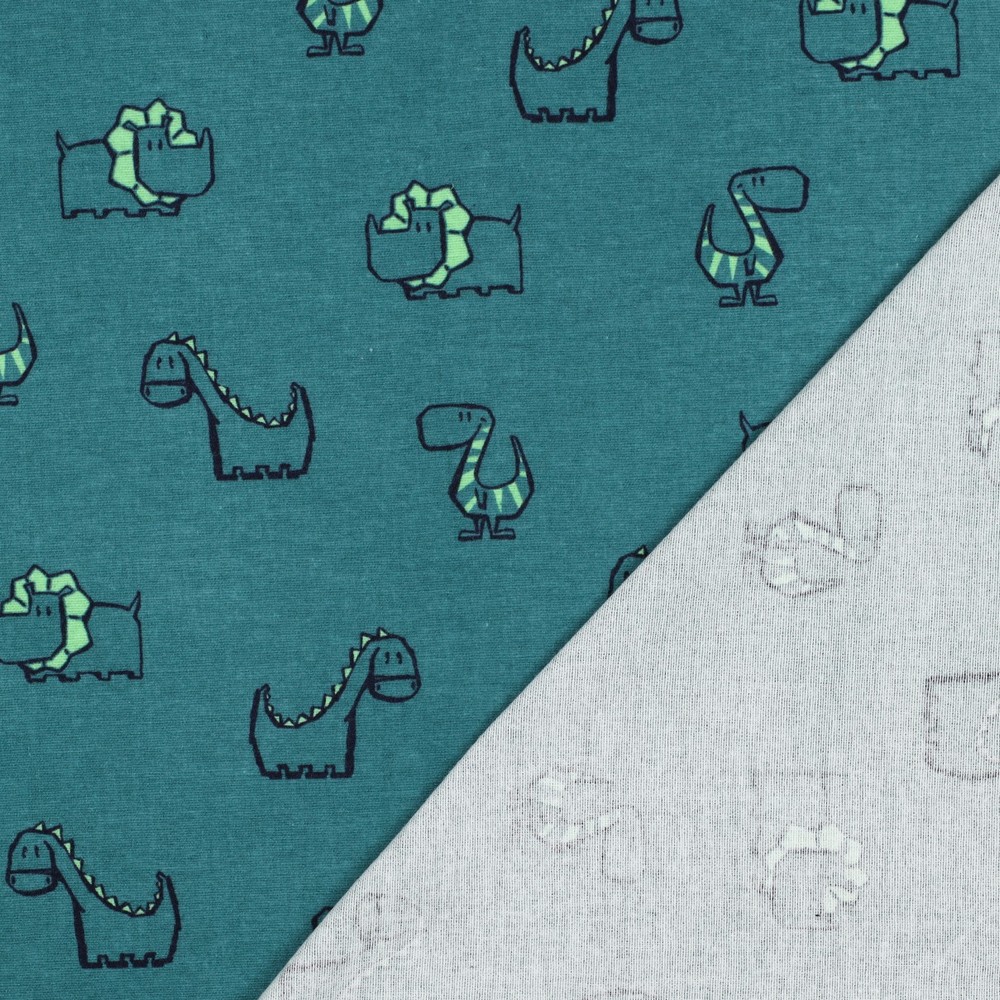 Flanelle Petits Dinos – Forêt profonde – Image 4