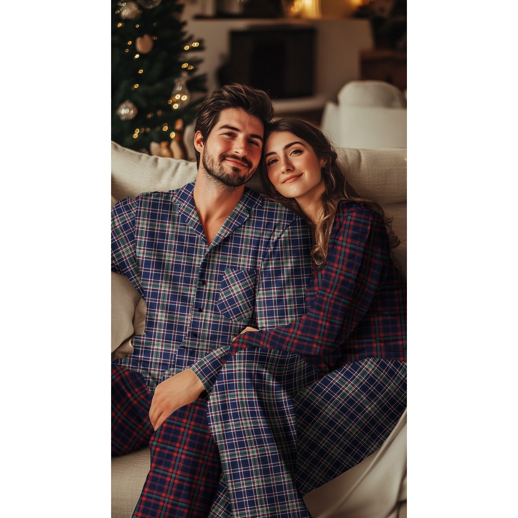 Flanelle Carreaux Classiques – Nuit festive – Image 5