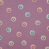 Flanelle Smileys – Mauve pastel