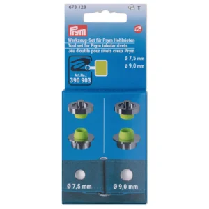 Outil Prym – Jeu d’outils pour rivets, 7,5 mm et 9 mm - 673128