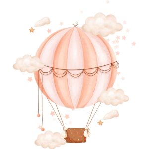 Transfert DTF - La montgolfière des rêves 7-1/2" X 6"