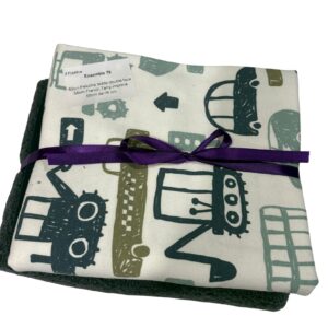 Mini ensemble 76 - French Terry, Rib et Peluche double face