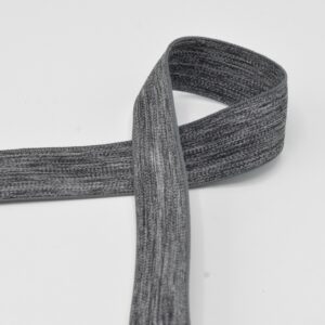 Ruban élastique 25mm (waist band) - Gris moyen mélangé