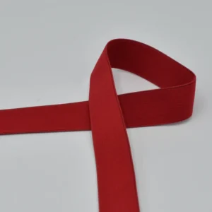 Ruban élastique 25mm (waist band) - Rouge fonçé