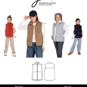 Patron Jalie 4670 - ANDRÉANNE - Veste de randonnée