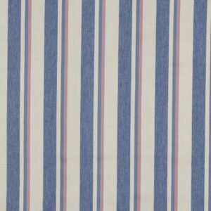 Un denim léger au charme délicat, où les rayures verticales bleu poudré, crème et rose créent un équilibre parfait entre douceur et modernité. Son tissage souple et son poids léger en font un tissu agréable à porter, idéal pour des vêtements confortables au style soigné. Les fines lignes allongent la silhouette et apportent une touche subtilement rétro, tout en restant facile à agencer. On l’imagine parfaitement en pantalon fluide, veste légère, chemise ou robe décontractée. Porté seul ou en ensemble coordonné, il offre un look à la fois naturel et raffiné.