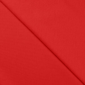 French Terry brossé rouge Minifra