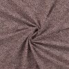 Tissu jersey de coton motif mini léopard noir sur fond rose poudré