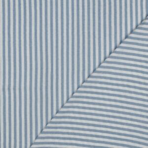 Mousseline de coton double gaz inspiration mer Minifra