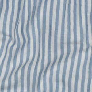 Mousseline de coton double gaz inspiration mer Minifra